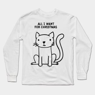 christmas gift - cat Long Sleeve T-Shirt